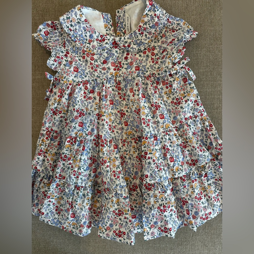 Spring floral Janie & Jack girls dress NWT size 12-18